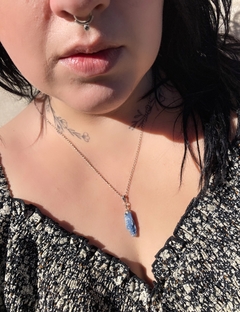 Pingente Cianita azul - Dayia