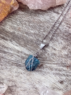 Pingente Apatita Azul - comprar online