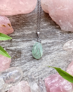 Colar Calcita verde