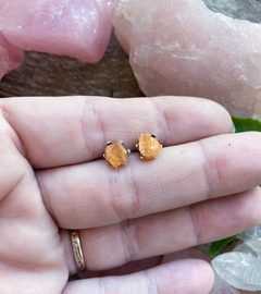 Brinco Petit - Calcita Laranja na internet