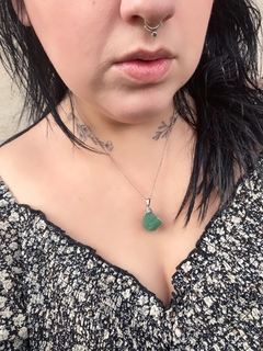 Colar Quatzo verde - Dayia