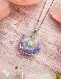 Colar Estalactite Ametista