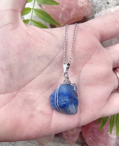 Colar quartzo azul na internet