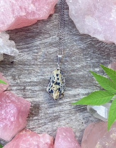 Colar Jaspe Dalmata