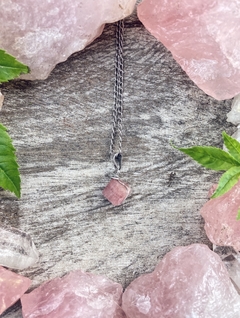 Colar Turmalina Rosa