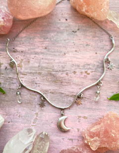 Choker Aura - Quartzo