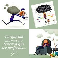 A VECES MAMÁ TIENE TRUENOS EN LA CABEZA - - "Con la cabeza en la luna" Literatura infantil