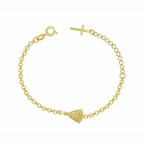 Pulseira C/ N Senhora Aparecida Along 3CM