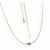 Gargantilha Veneziana Olho Grego 12MM 40CM + 5CM Folheado a Ouro 18K