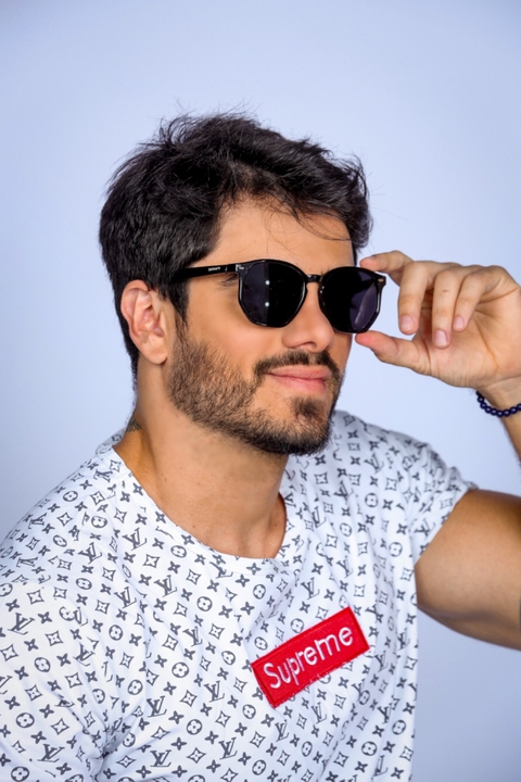 Óculos Hexagonal Acetato Unissex