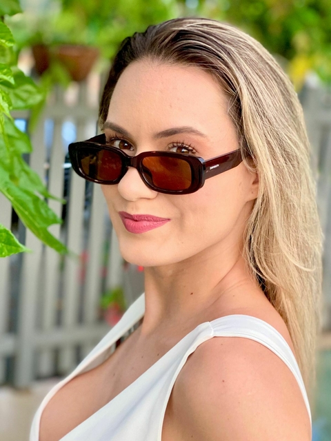 Óculos Vintage Marrom