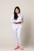 Conjunto de moletom Stella - Branco