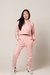 Conjunto de moletom Stella - Rosa bebê