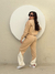 Conjunto de Moletom Feminino com Recorte - comprar online