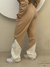 Conjunto de Moletom Feminino com Recorte - LAOCCEAN