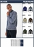 sweater polera melange -4727A
