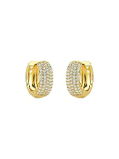 Argola cravejada com Zircônia