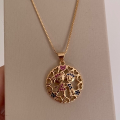 Colar Mandala Filhos Casal