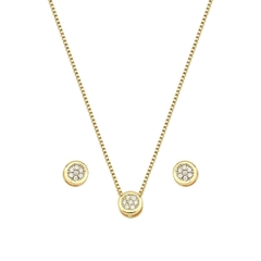 Conjunto Redondo Cravejado
