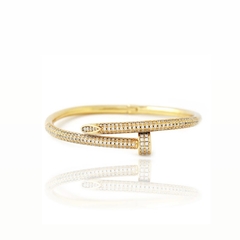 Bracelete Prego Cravejado
