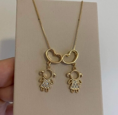 Colar Duas Meninas
