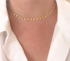 Choker Coração Liso - comprar online