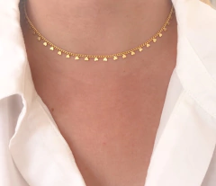 Choker Coração Liso - comprar online
