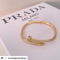 Bracelete Prego Cravejado na internet