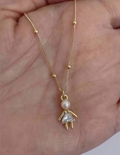 Colar Menina com Pérola - comprar online