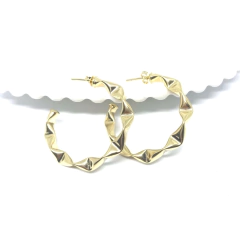 Argola Amassada - comprar online