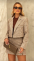 Blazer curto tweed xadrez na internet