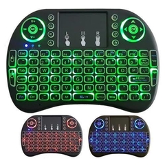 Mini Teclado Leon Gts Wireless Iluminado Com Mouse  Leon