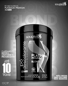 Pó Descolorante Platinum Premium Blond Souple Liss 500G