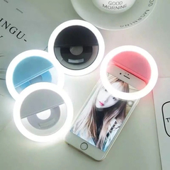 Ring Light Clipe Anel Luz Selfie Flash Foto Celular Universa