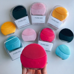 Esponja Elétrica Massageadora Limpeza Pele Facial Forever
