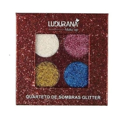 Ludurana quarteto sombras glitter 4g - comprar online