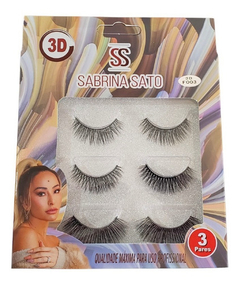 Cílios Postiços Magnéticos Sabrina Sato 3d - F003