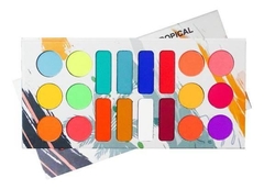 Paleta de sombras matte/ -tropical - Ludurana