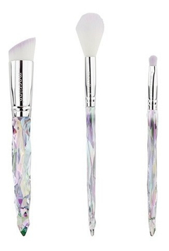 Kit De 7 Pincéis Profissionais Diamond Ed003 Macrilan - My Make