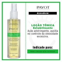 Loção tônica estabilizante acnederm Payot 220ml - comprar online
