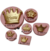 Molde de Silicone - Kit com 06 Coroas de 2cm a 6cm