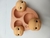 Molde de Silicone - Kit com 03 Rostos Fofuchos (BLK0103) - Biscuit da Lu