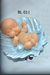 Molde de Silicone - Bebê na Concha de Frente 5cm - comprar online