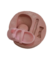 Molde de Silicone - Sapatinho com Fivela e Laço 2x4cm - comprar online