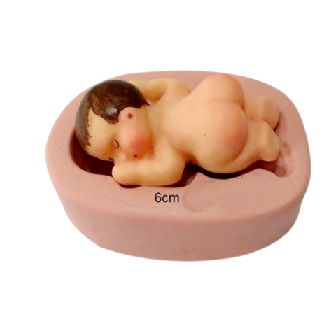 Molde de Silicone - Bebê Bumbum Recém-Nascido 6cm bl0060