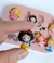 Molde de Silicone - Apliques Miniatura 08 Micro Princesas 2cm - Biscuit da Lu
