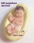 Imagem do Molde de Silicone - Bebê Jesus na Manjedoura 5x8cm