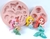 Molde de Silicone - Mini Sereias com 03 rostos e 03 corpos e acessórios 5,5cm 7cm e 8cm na internet