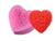 Molde de Silicone Artesanato - Kit 03 Corações Grandes Rosa Bordado Liso Sabonete Resina na internet