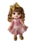Molde de Silicone = Kit Mini Boneca Doll Vick + Cabelos + Laços c/ 09 Topo Bolo Biscuit - loja online